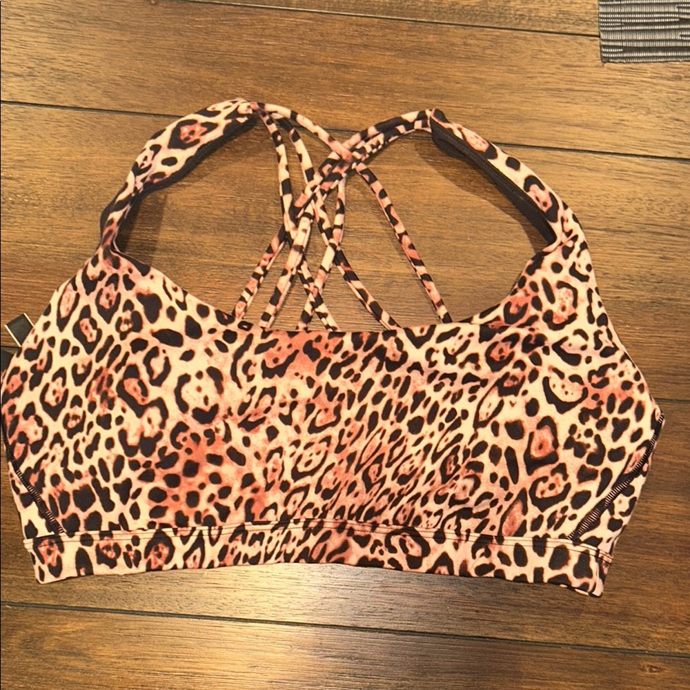 Victoria's Secret Leopard Print Sports Bra